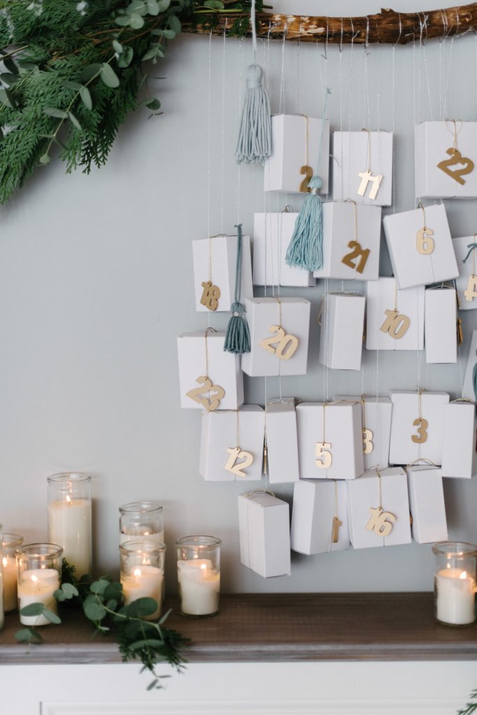 Diy Adventskalender Winterzauber Fraulein K Sagt Ja