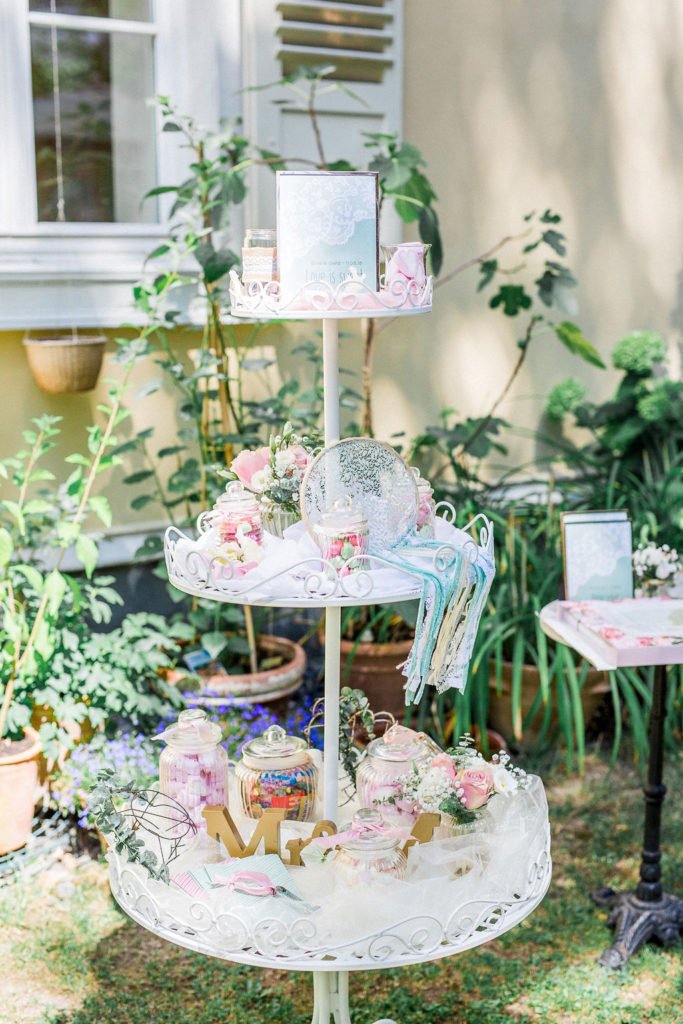 Etagere mit Cupcakes