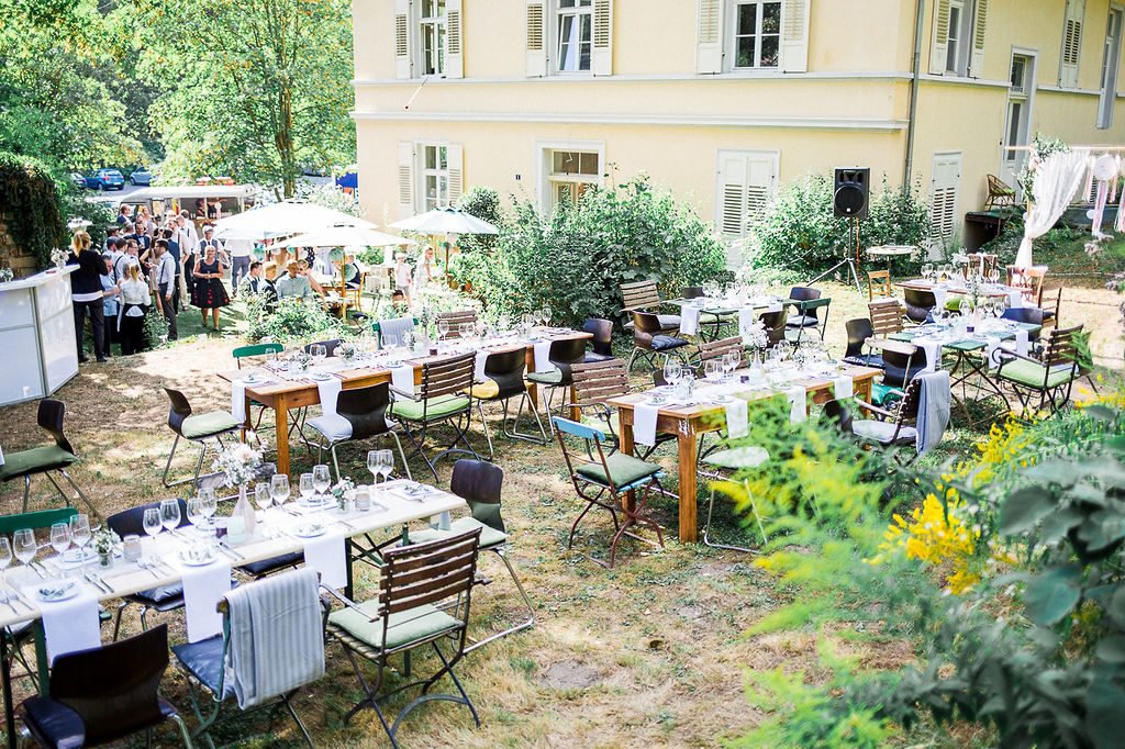 Location Gartenhochzeit Vintage