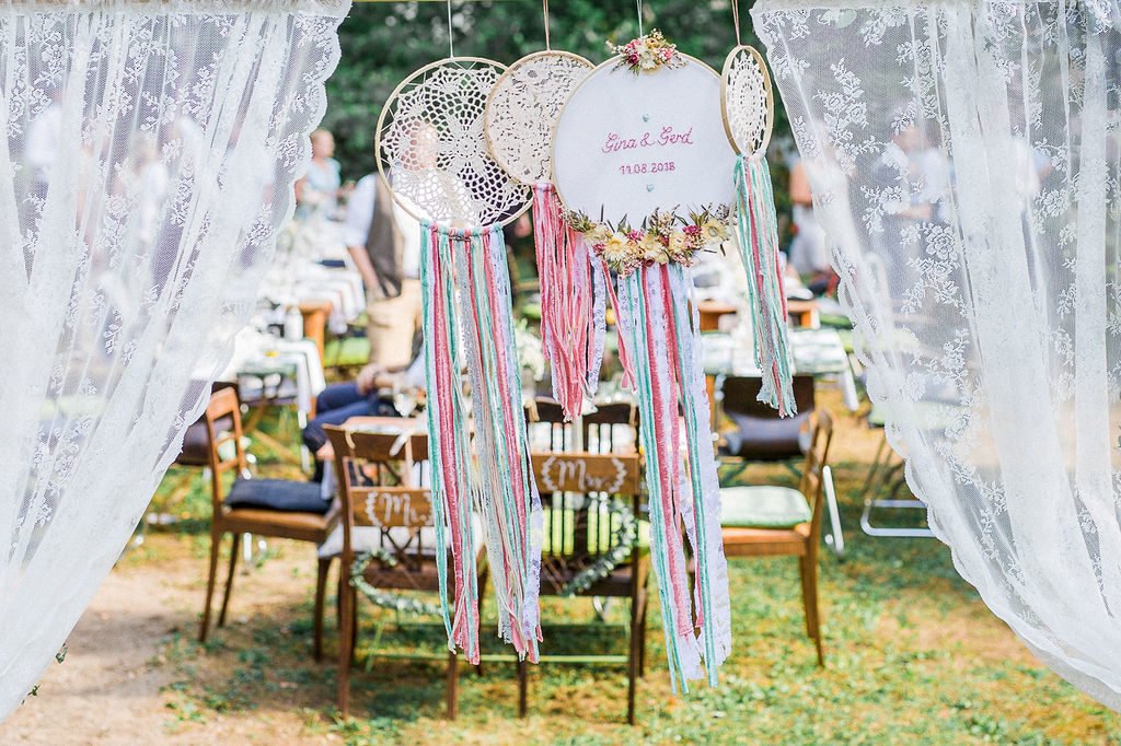 Vintage Hochzeit im Garten 