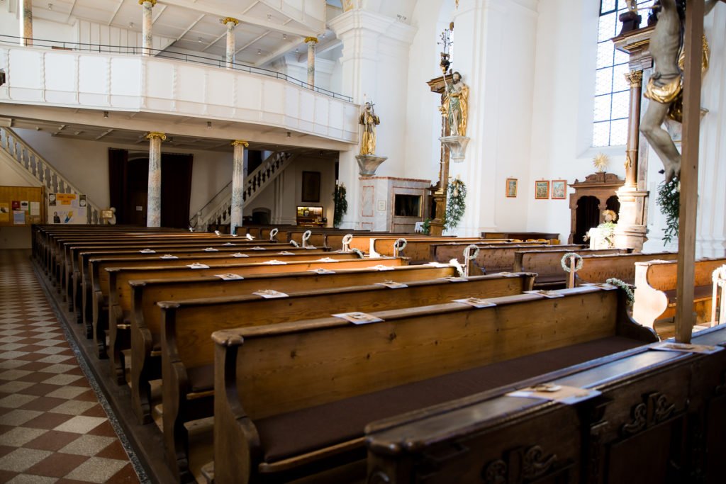 Kirche Winterhochzeit