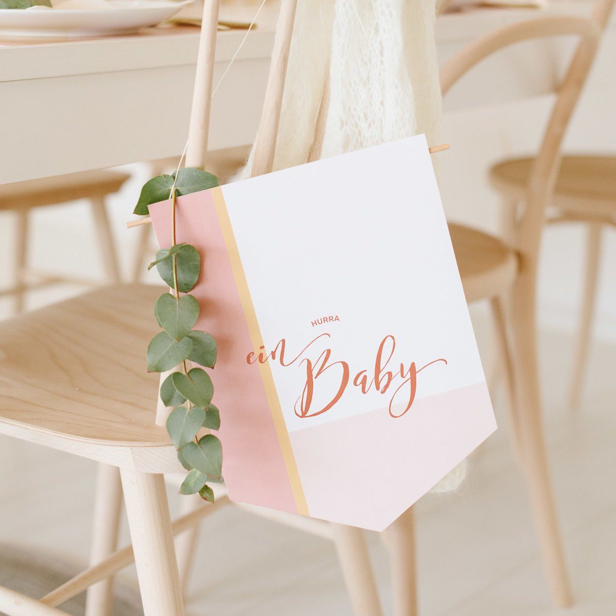 Babyparty Box Rose Fraulein K Sagt Ja Partyshop
