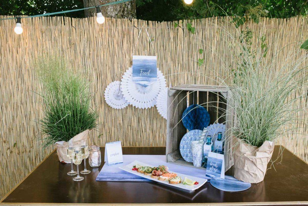 Neu: Dekoration für eine Beachparty im Sylt Style - Fräulein K. Sagt Ja