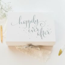 Erinnerungsbox für die Hochzeit