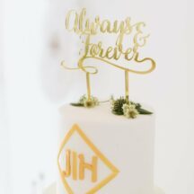 Cake Topper Always and forever