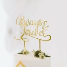 Cake Topper Always and forever01