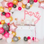 Anleitung DIY Luftballon Girlande Party