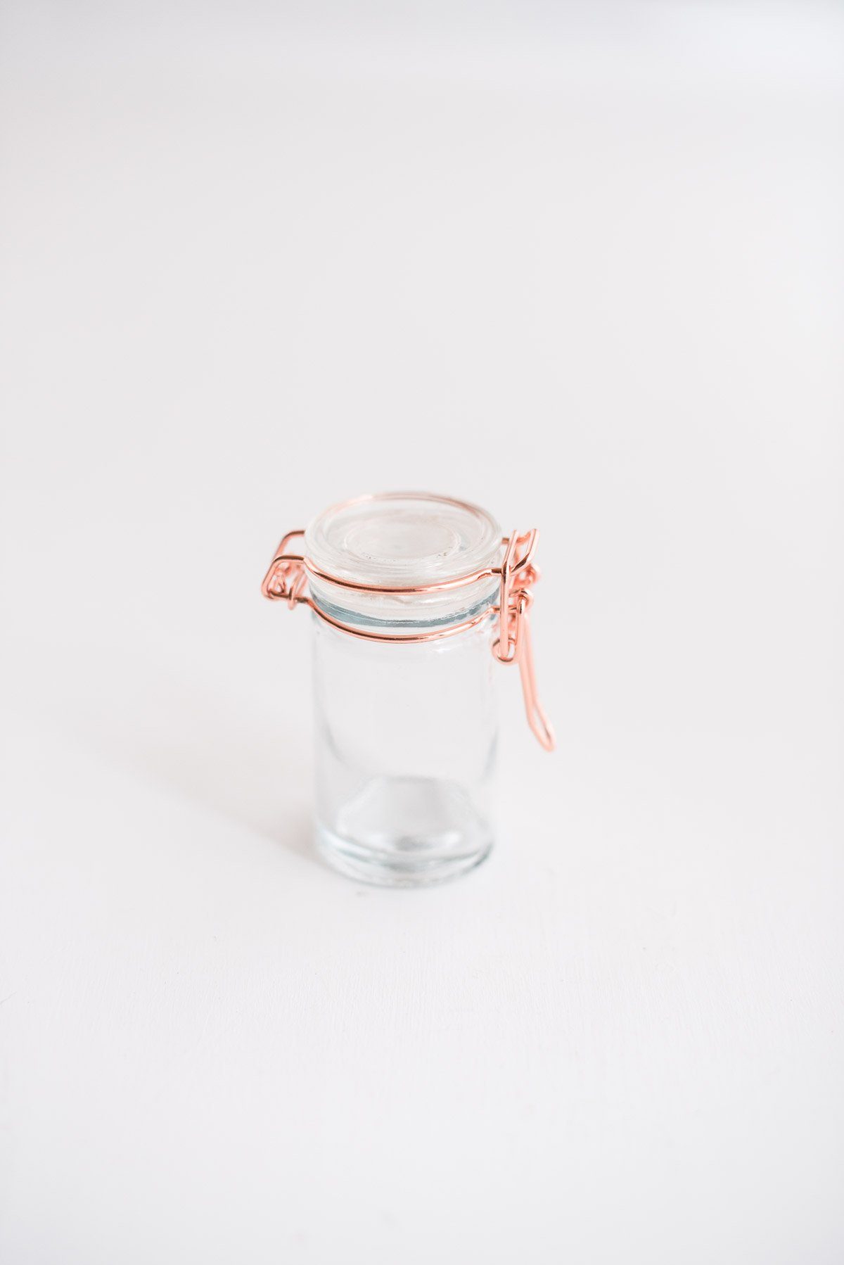 Mini Bügelglas Roségold (40 ml)