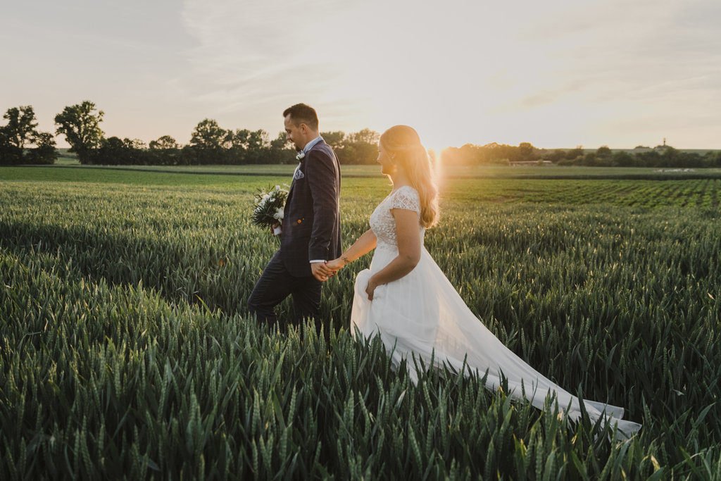 Sommerhochzeit im Garten in der Wiesenmühle