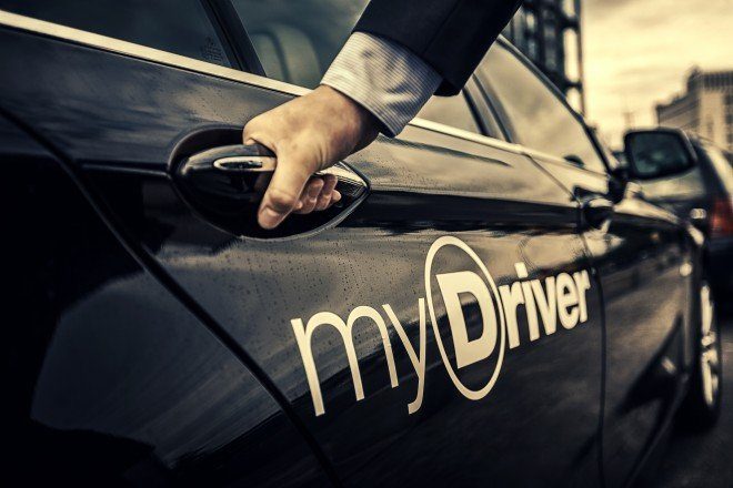 myDriver Limousine für den Junggesellinnenabschied