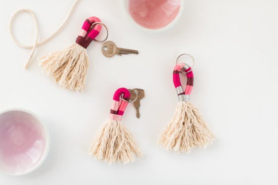 DIY Anleitung Schluesselanhaenger Tassel Quaste