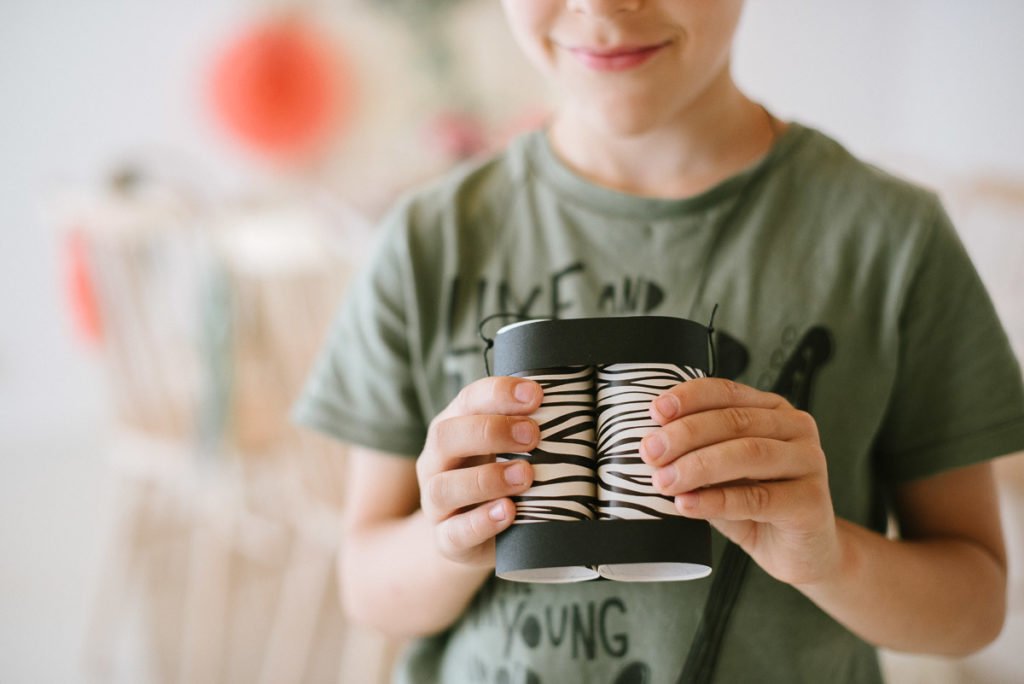 Kinderfernglas selber basteln