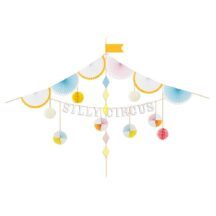 Silly Circus Girlande Kindergeburtstag