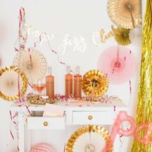 Party in Gold Rosa Pink