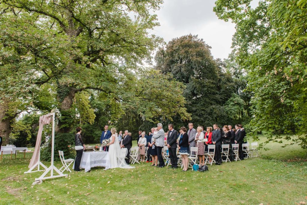 Gartenhochzeit Trauung