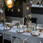 Sommer Garten Dinner Frl K sagt Ja Blumenstrauss