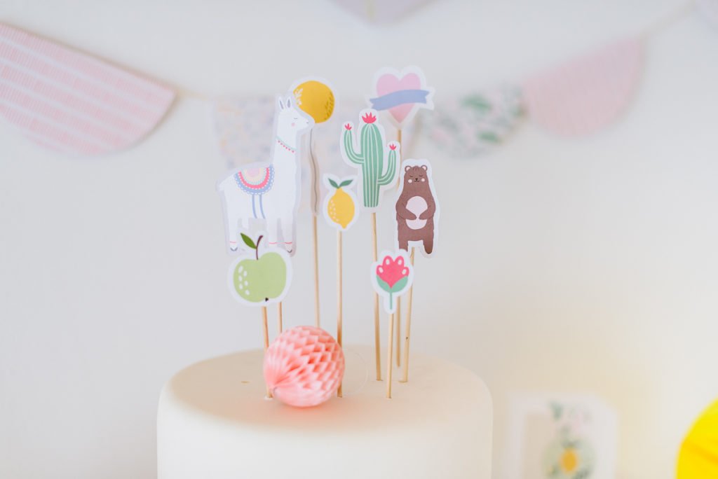 Lama Cake Topper